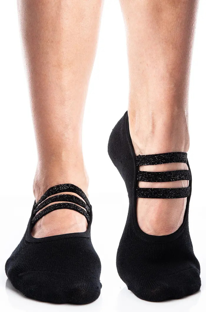 Sparkle 2-Pack No-Slip Closed Toe Socks | Nordstrom
