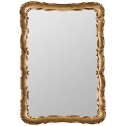 Cooper Classics Elligton 40" High Gold Frame Wall Mirror | Lamps Plus
