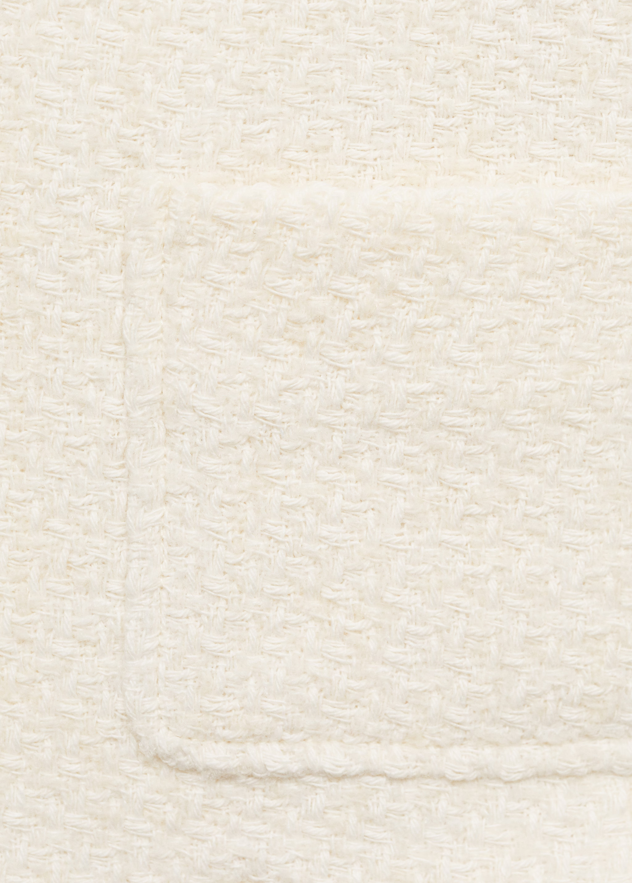 V-neck tweed jacket | Mango (US/MX/AU)