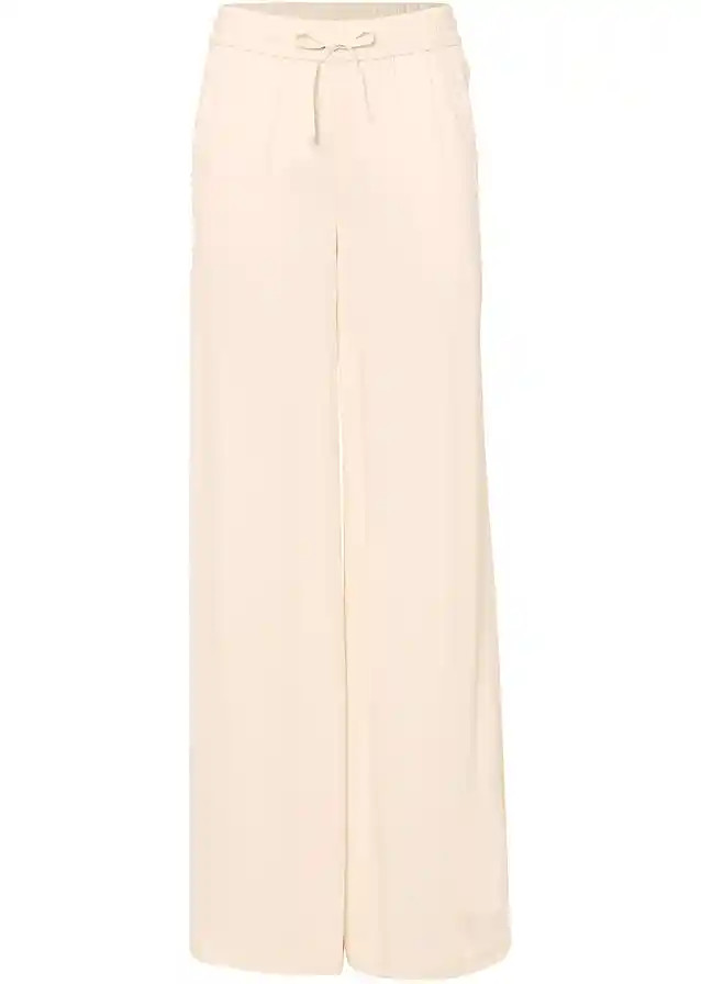 Marlenehose aus leicht glänzender Viskose | Bonprix DE