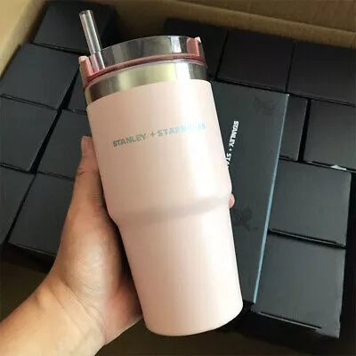 Starbucks Sky Blue Stanley Stainless Steel Straw Cup 591ml Tumbler Water  Cup