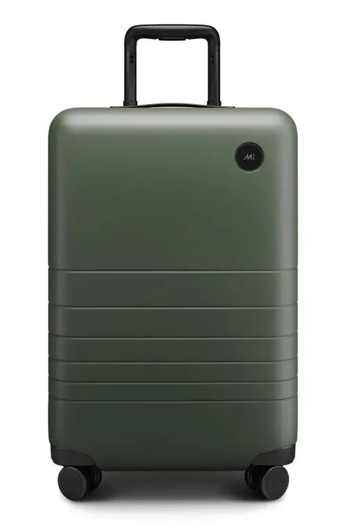 Monos 23-Inch Carry-On Plus Spinner Luggage in Olive Green at Nordstrom | Nordstrom