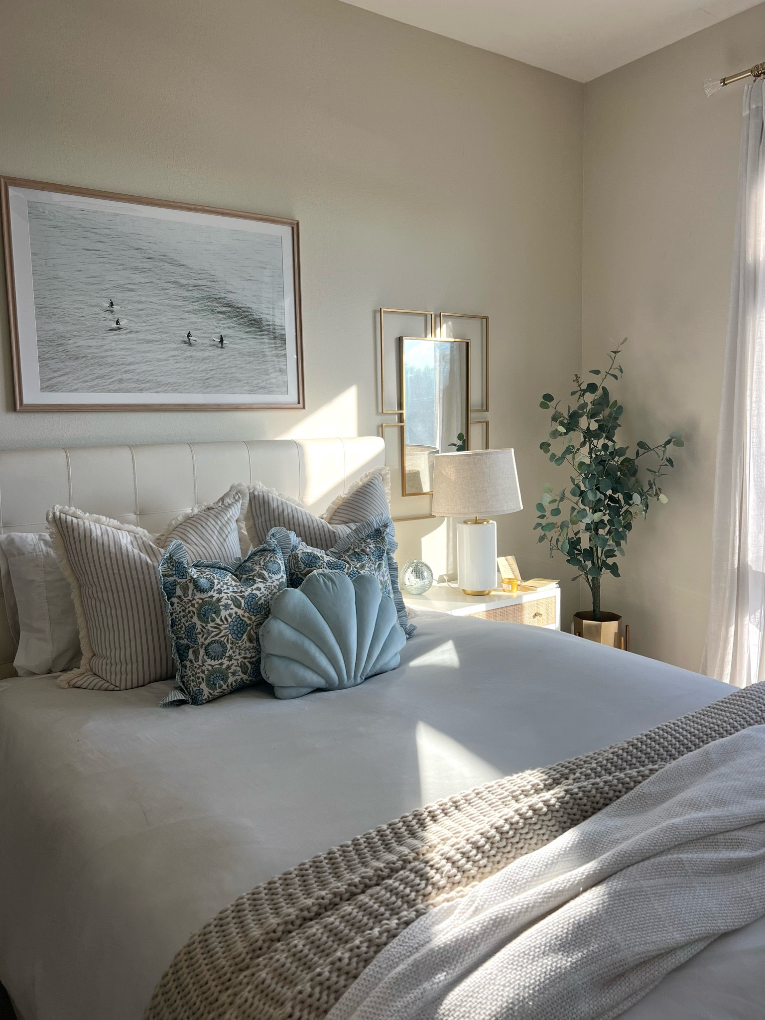 Coastal bedding inspo! 

#LTKSeasonal #LTKHome #LTKFindsUnder100