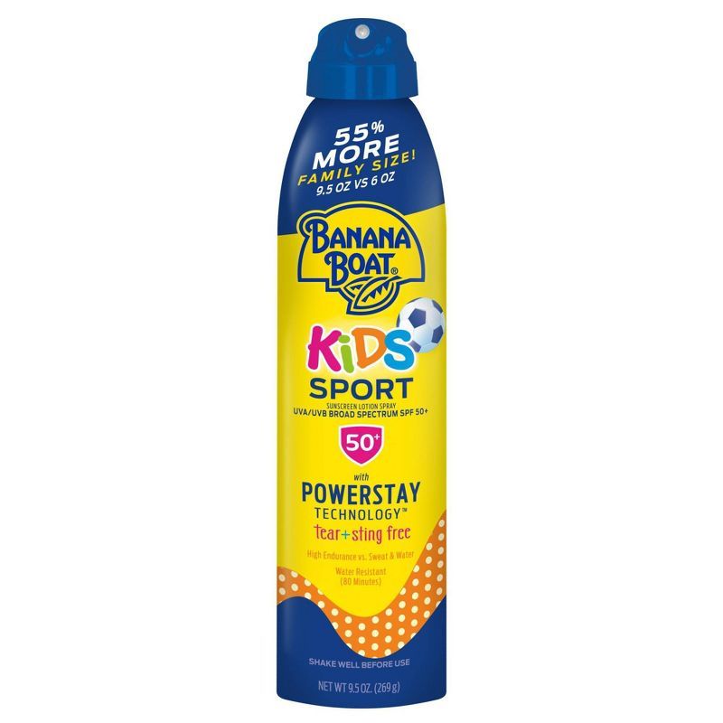 Banana Boat Kids Sport Sunscreen Spray - SPF 50+ - 9.5oz | Target