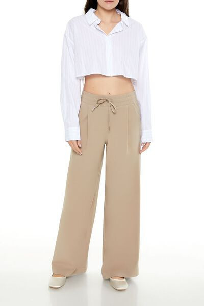 Drawstring Wide-Leg Pants | Forever 21