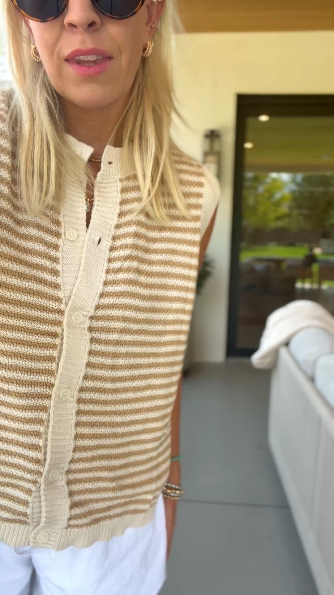 The perfect sweater cardigan to wear while it’s still so warm!
