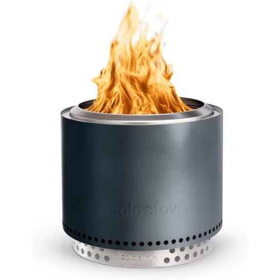 Solo Stove Bonfire, 19.5" Smokeless Fire Pit with Stand, Wood Burning Fireplace, Gunmetal | Walmart (US)
