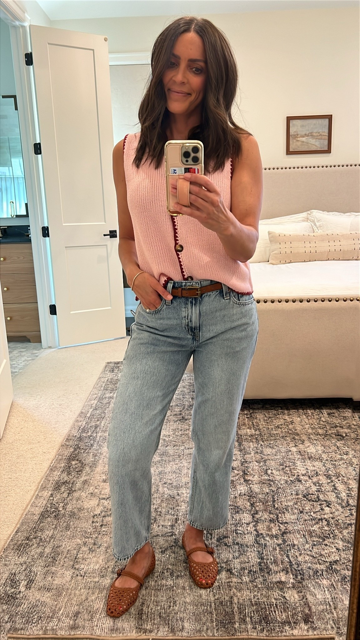Spring outfit and it’s all so comfy and affordable too!  Amazon sweater, gap jeans, Amazon shoes!

#LTKootd #LTKgrwm #LTKmomlife