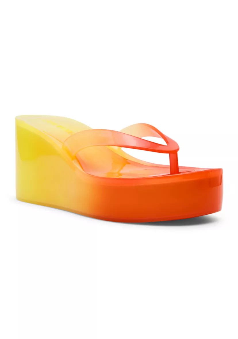 Jella Thong Wedge Sandals | Belk