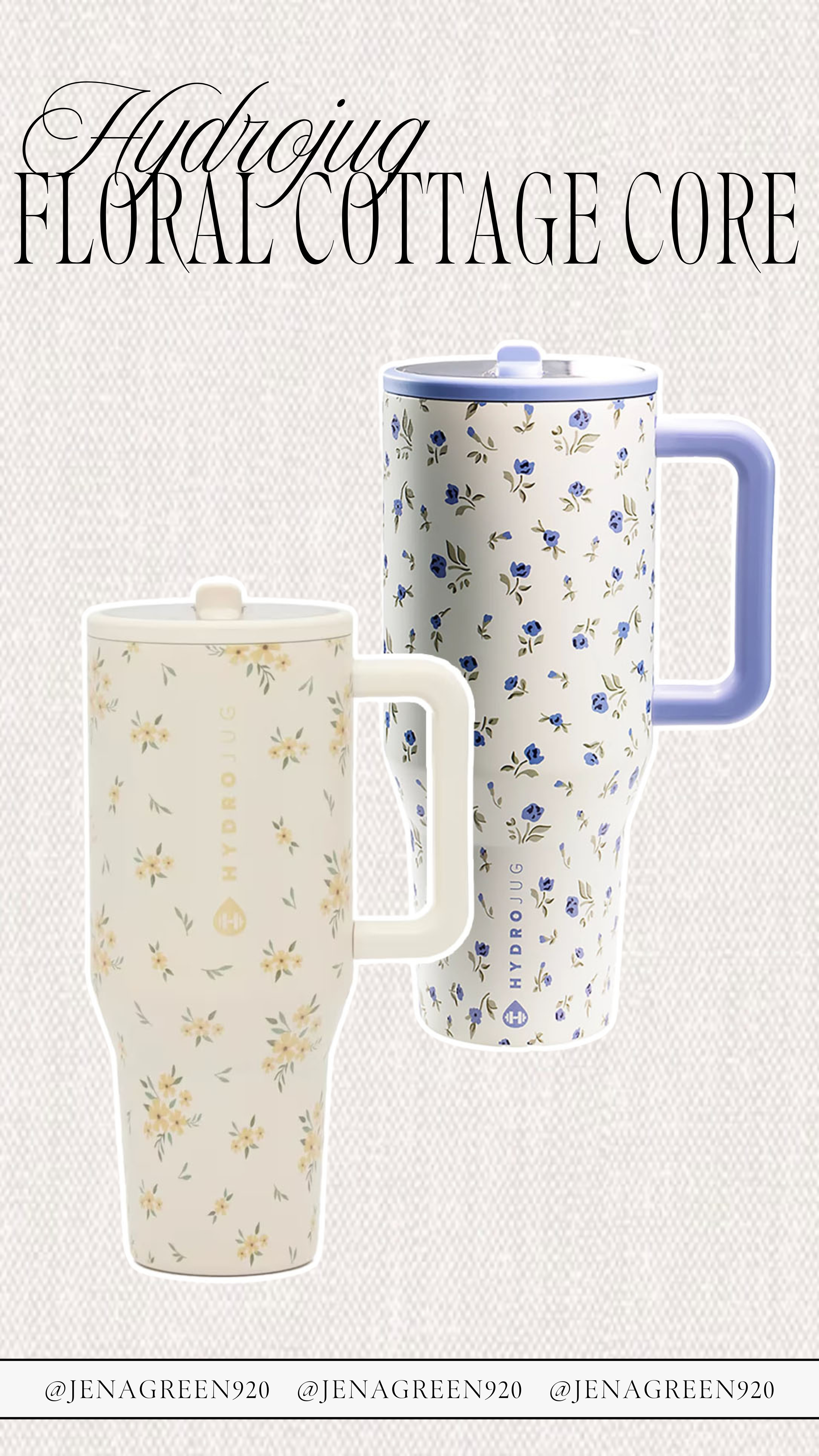 Hydrojug Floral Cottage Core | New Hydrojug Cups 

 #LTKSeasonal #LTKHome