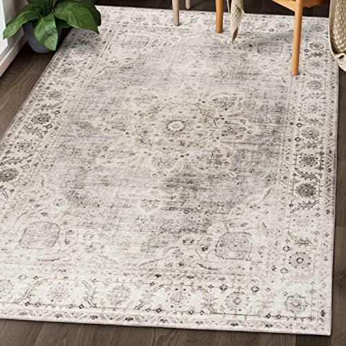 ReaLife Machine Washable Rug - Stain Resistant, Non-Shed - Eco-Friendly, Non-Slip, Family & Pet F... | Amazon (US)