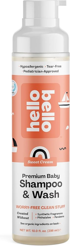 Hello Bello Extra Gentle Shampoo & Body Wash I Tear Free, Hypoallergenic and Pediatrician Tested ... | Amazon (US)