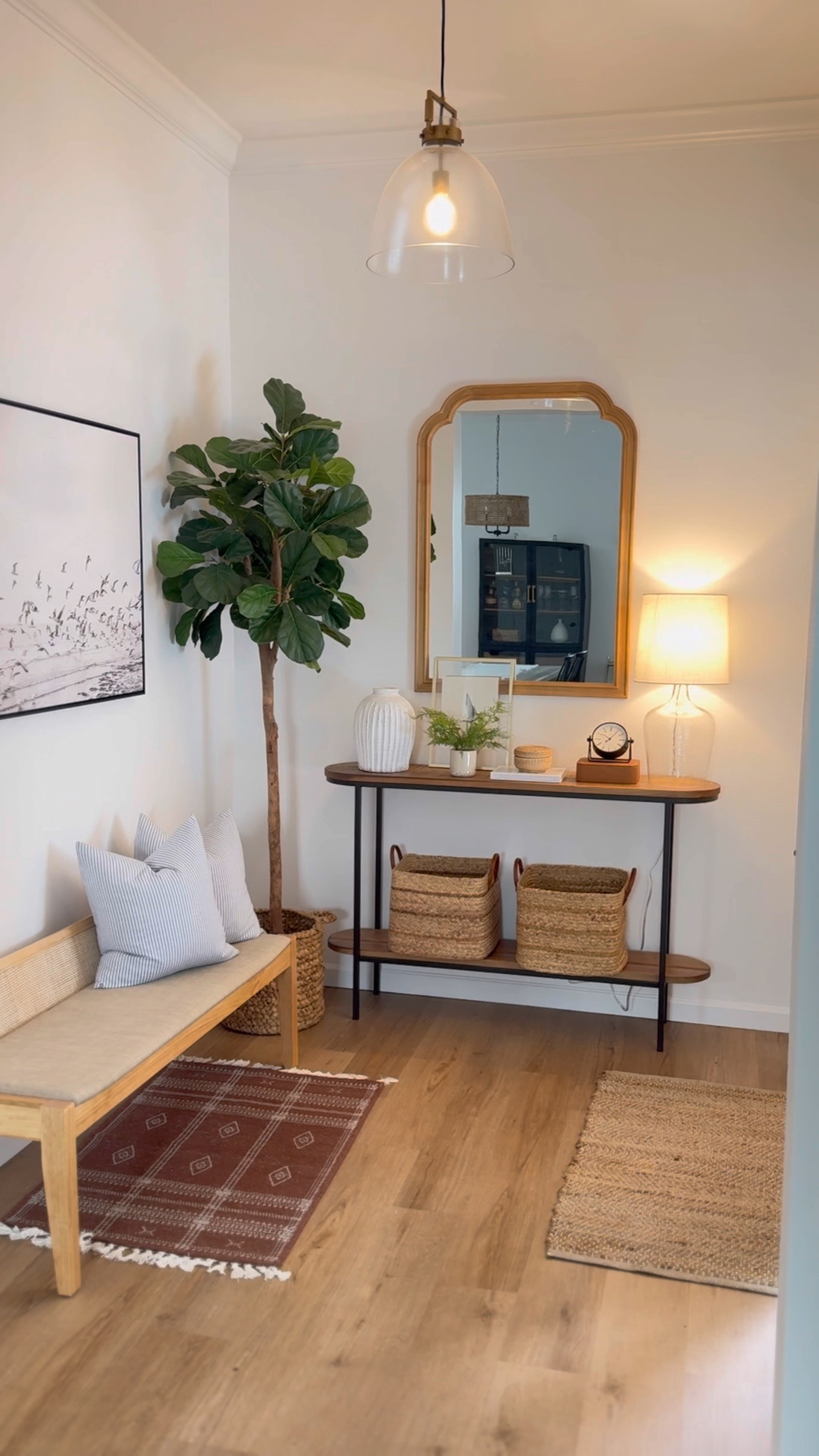 Our entryway makeover! Check out my pieces I used to recreate this look!

#LTKhome #LTKfindsunder100 #LTKsalealert