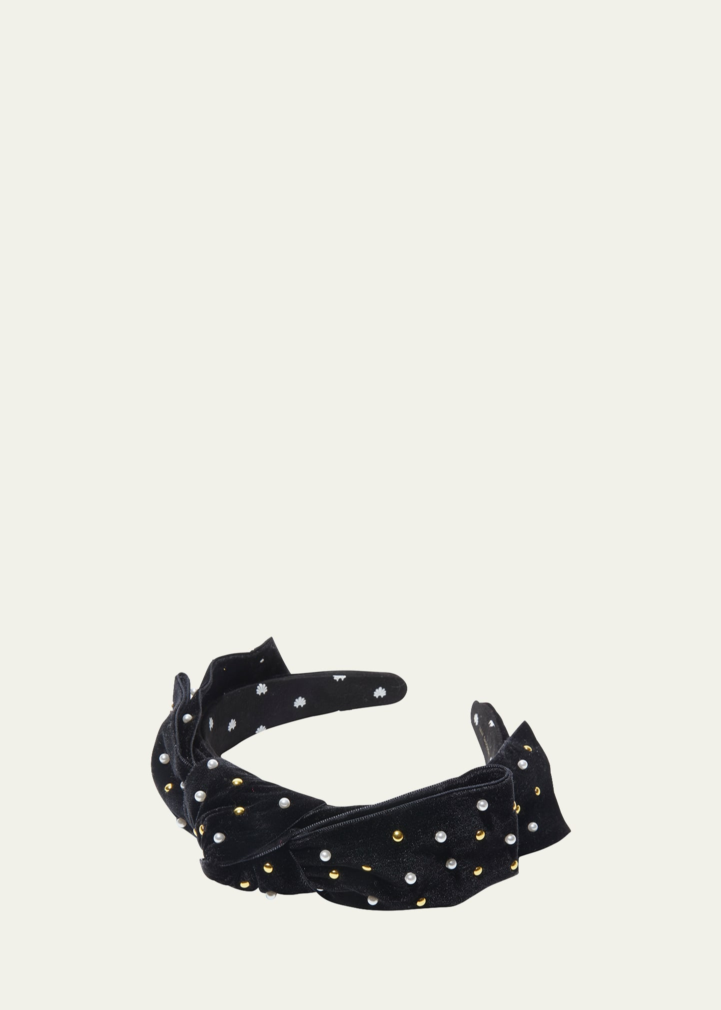 Golden Pearlescent Shirley Headband | Bergdorf Goodman