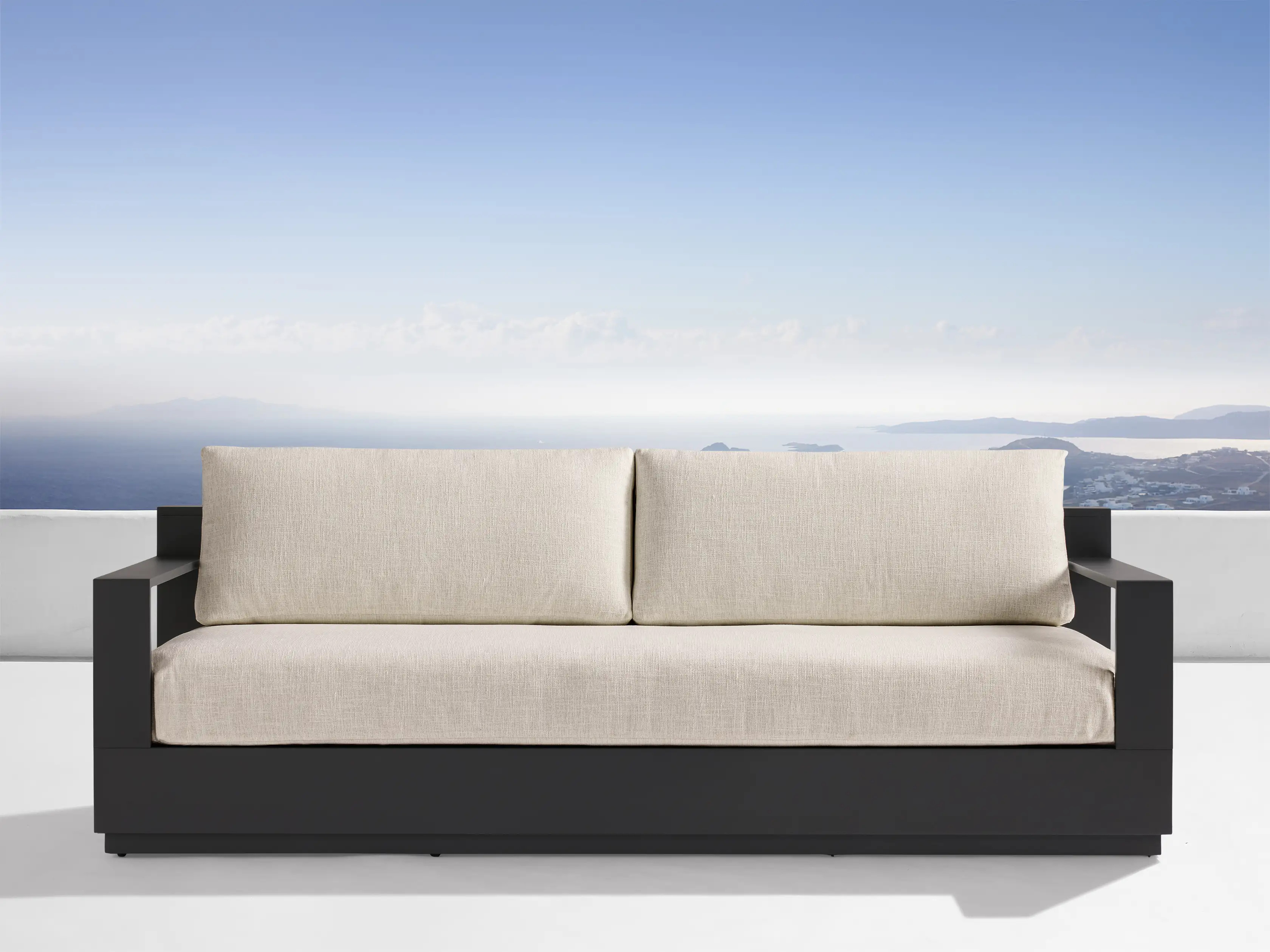 Bal Harbour Outdoor Aluminum Sofa | Arhaus