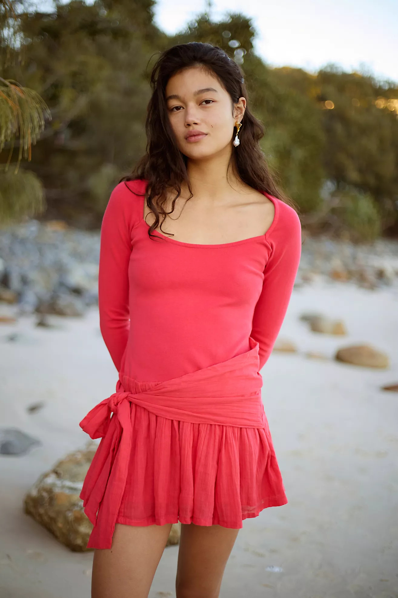 Lexi Drop-Waist Mini Dress | Free People (Global - UK&FR Excluded)