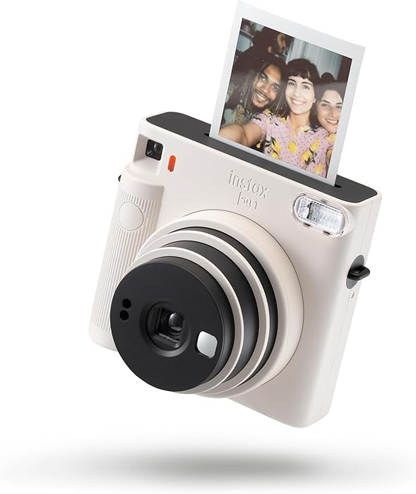 Instax SQUARE SQ1 Instant Camera, Chalk White | Amazon (UK)