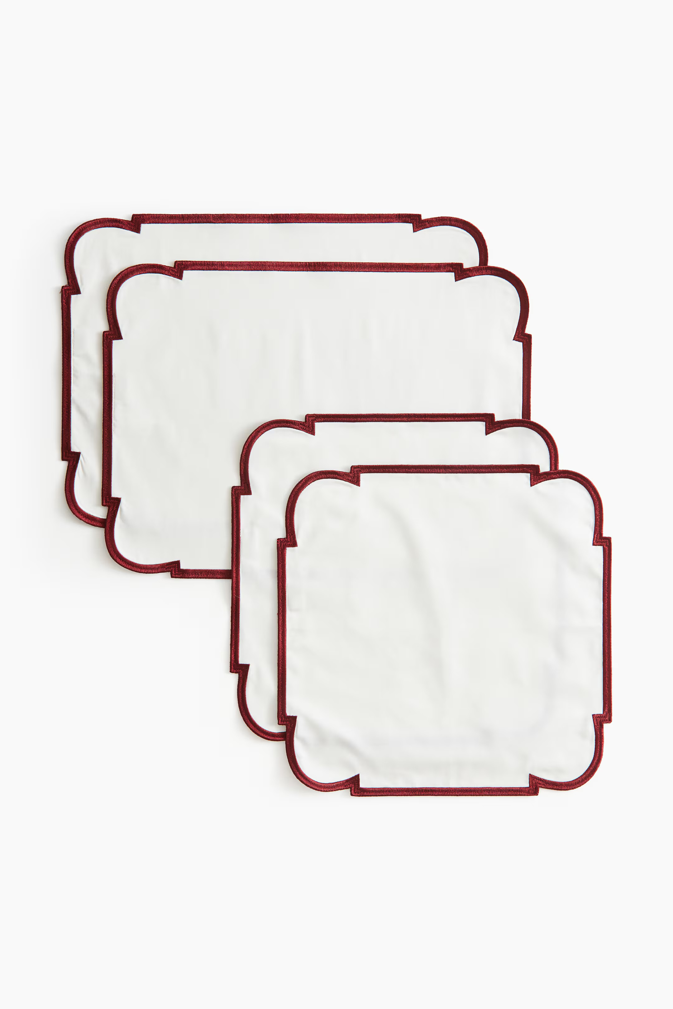 2-pack Cotton Placemats and Napkins | H&M (US + CA)