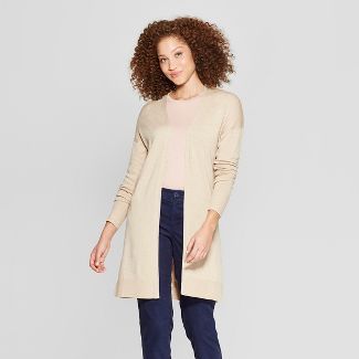 Women's Back Belt Open Cardigan Sweater - A New Day™ | Target