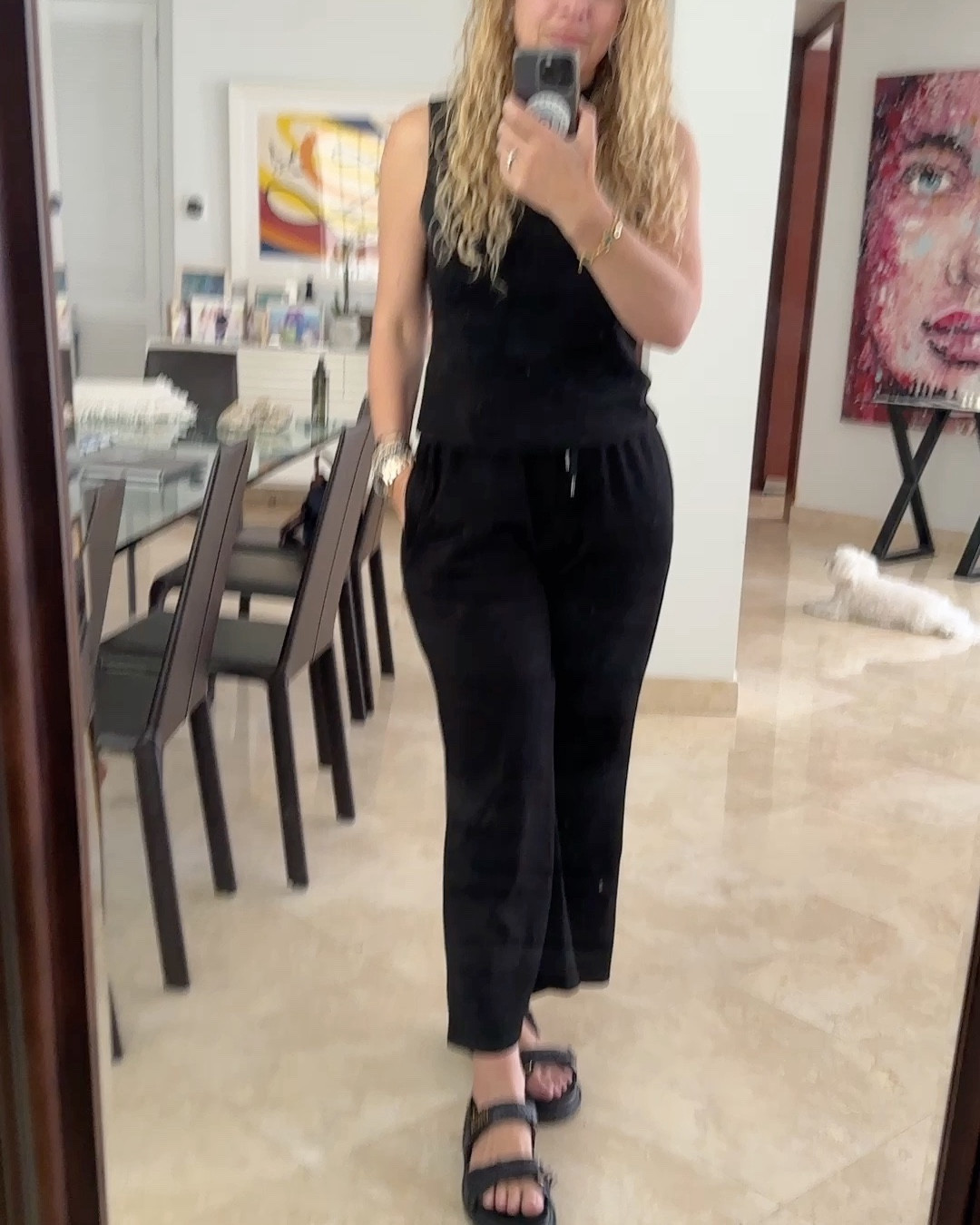 This set is perfect for summer travel and to lounge around during warm days. So soft! The pants are capri length so I don’t recommend for my tall friends. I’m 5’7” for reference and am wearing L. It’s under $35 and Amazon has a great coupon right now! Another #amazonfind I love.

#LTKfindsunder50 #LTKsalealert #LTKVideo