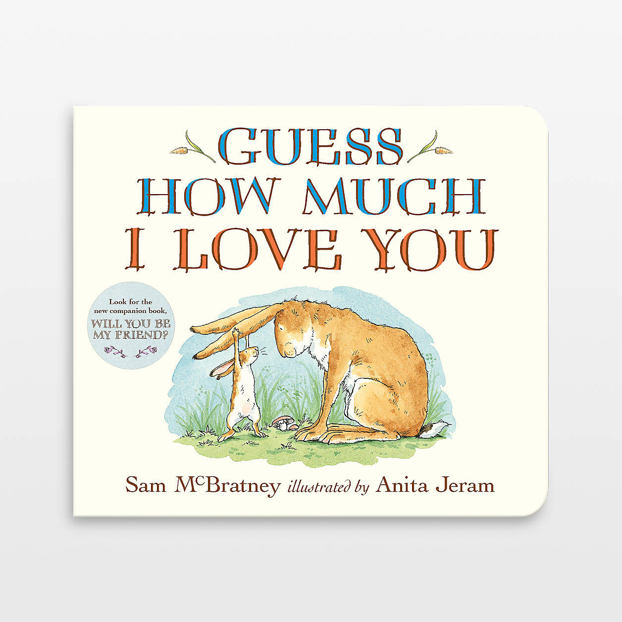 Guess How Much I Love You Baby Board Book by Sam McBratney + Reviews | Crate & Kids | Crate & Barrel