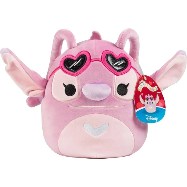 Squishmallows Disney 8" Angel 2024 Valentine's Day Plush w Hearts - Officially Licensed Kellytoy ... | Walmart (US)