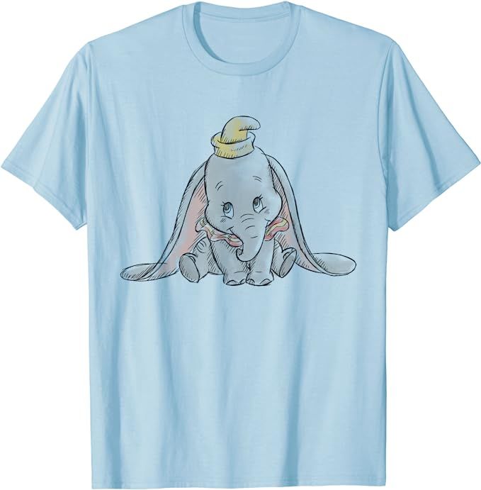 Disney Classic Dumbo Baby Elephant T-Shirt | Amazon (US)