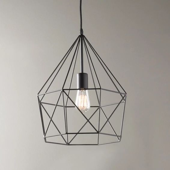 Young House Love Geometric Diamond Lantern | Shades of Light