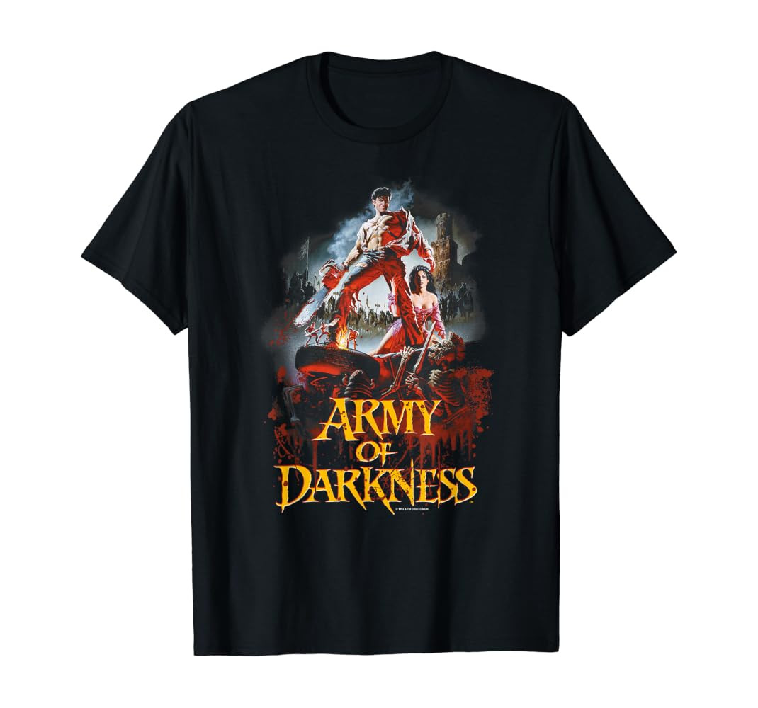 Army of Darkness Bloody Poster T-Shirt | Amazon (US)