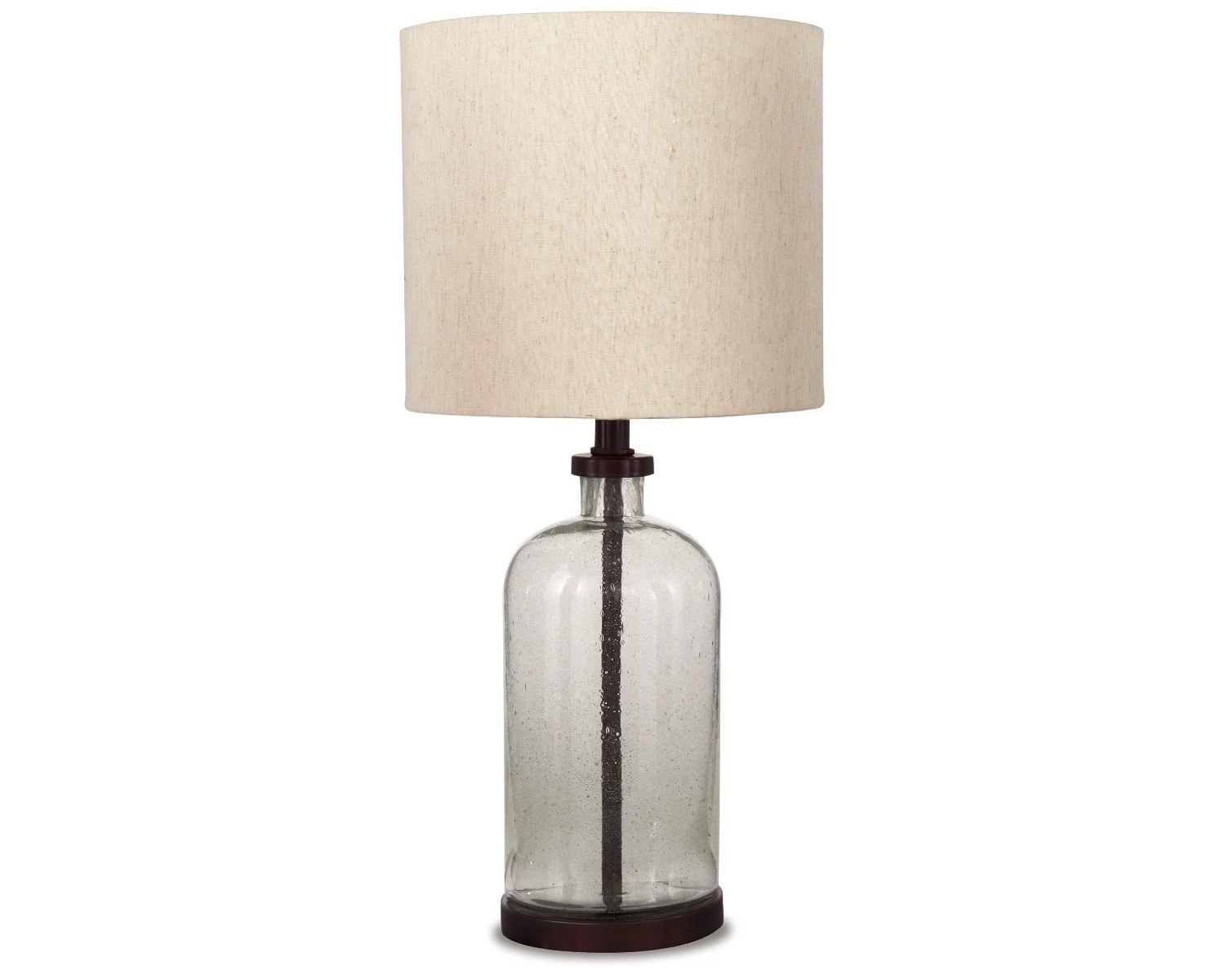 Signature Design by Ashley Casual Bandile Table Lamp  Clear/Bronze Finish | Walmart (US)