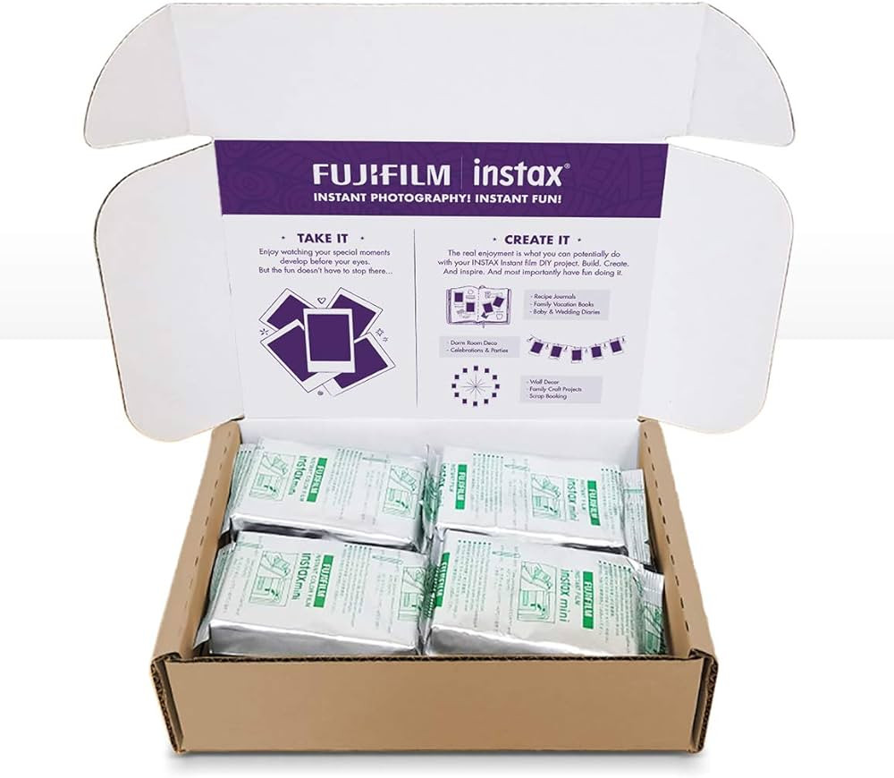 Fujifilm Instax Mini Instant Film Value Pack - 120 Photos | Amazon (US)