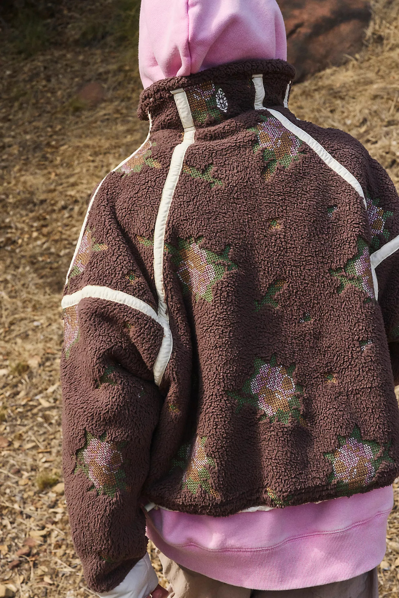 Mountain High Embroidered Half Zip Fleece | Free People (Global - UK&FR Excluded)