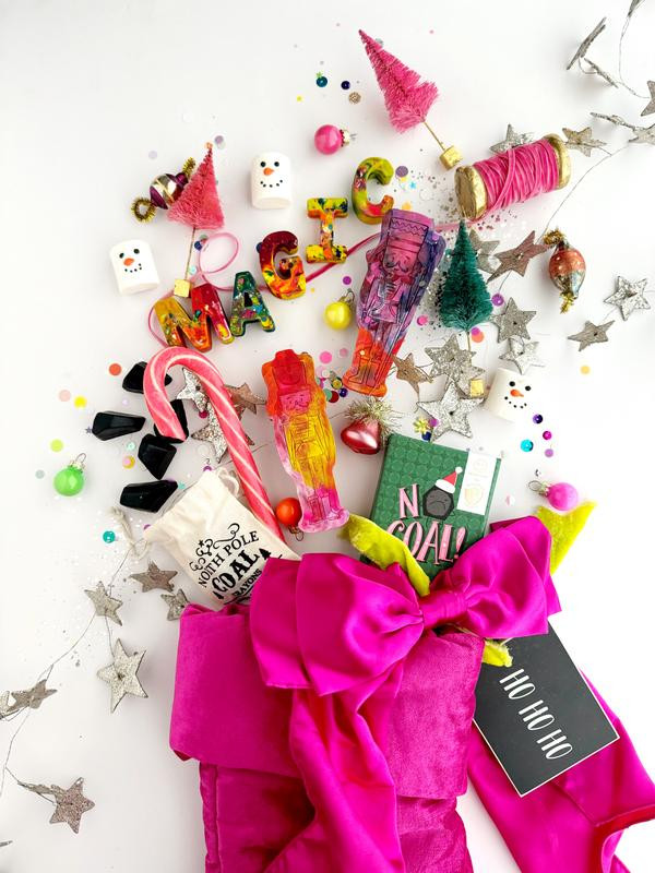 Velvet Bow Stocking | Anthropologie (US)