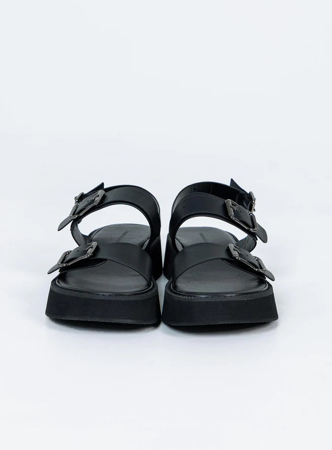 Aja Sandals Black | Princess Polly US