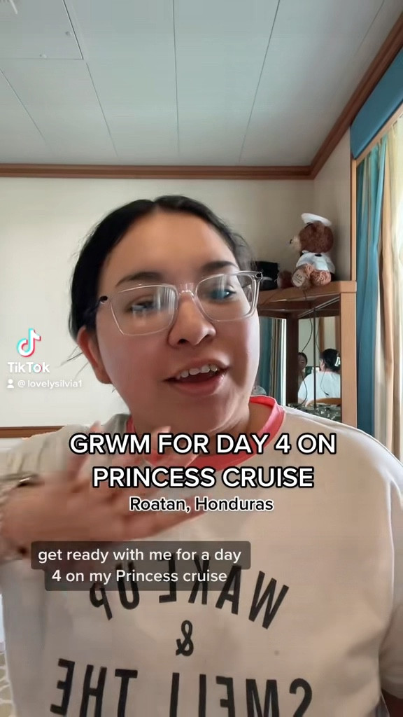 GRWM for day 4 on Princess Cruise and today I’m in Roatan, Honduras! 

get ready with me, GRWM, makeup routine, pink swim, pink bikini, high waisted bikini, high waisted swimsuit, white cover up, dress coverup 

#LTKunder50 #LTKstyletip #LTKswim