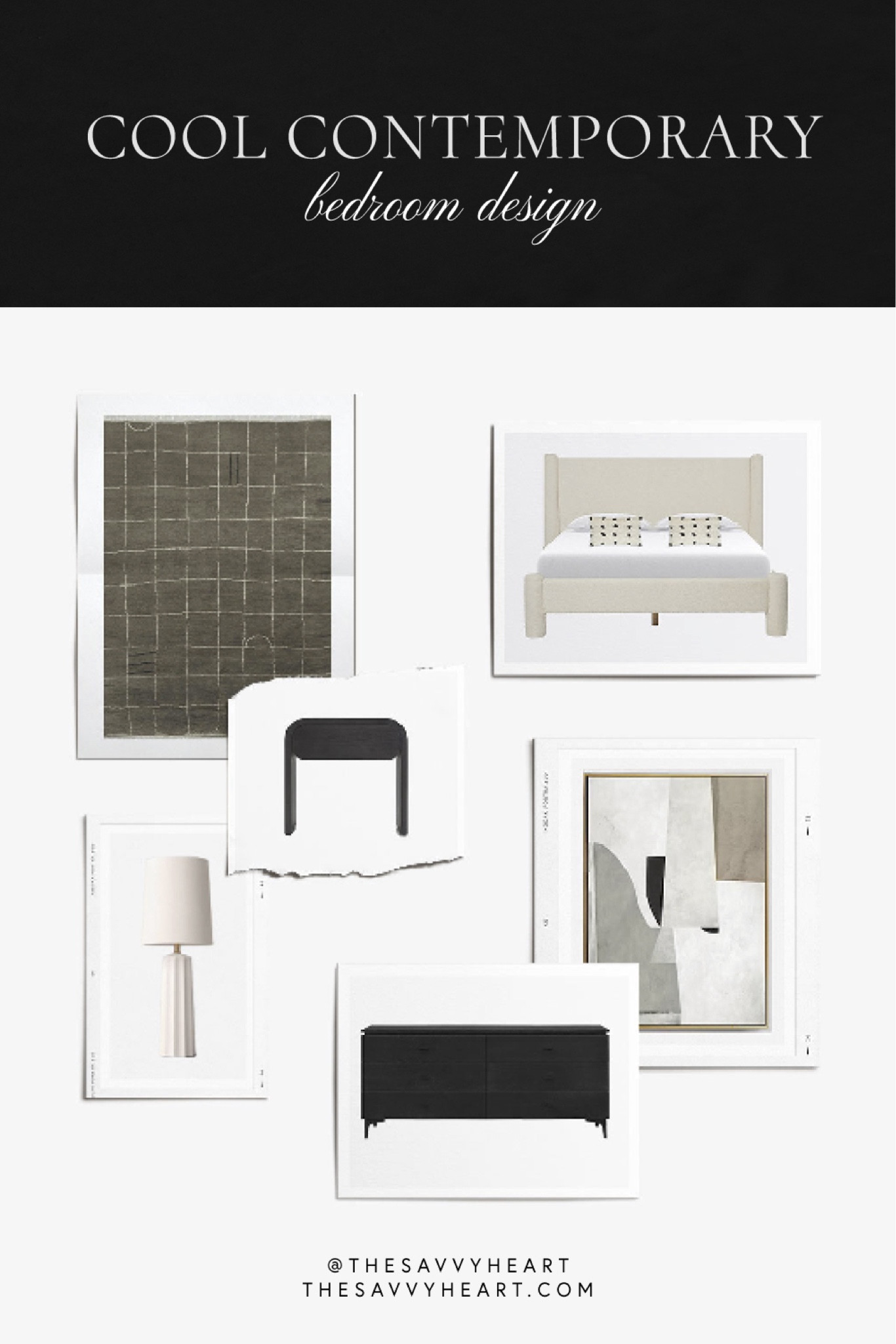 Cool contemporary bedroom design with gray and green accents

#LTKhome #LTKFind