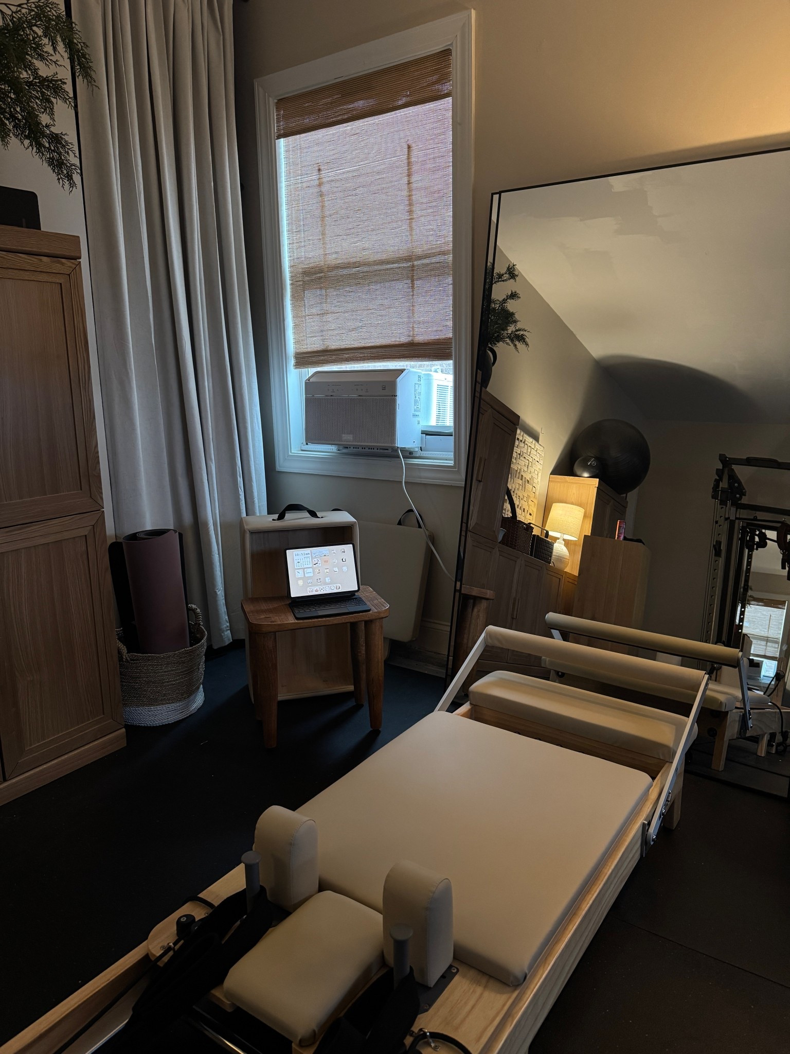 Starting the day off with an at home Pilates class! Love my little at home Pilates studio

Workout, Pilates, at home 

#LTKmorningroutine #LTKfitnessgoals #LTKHome