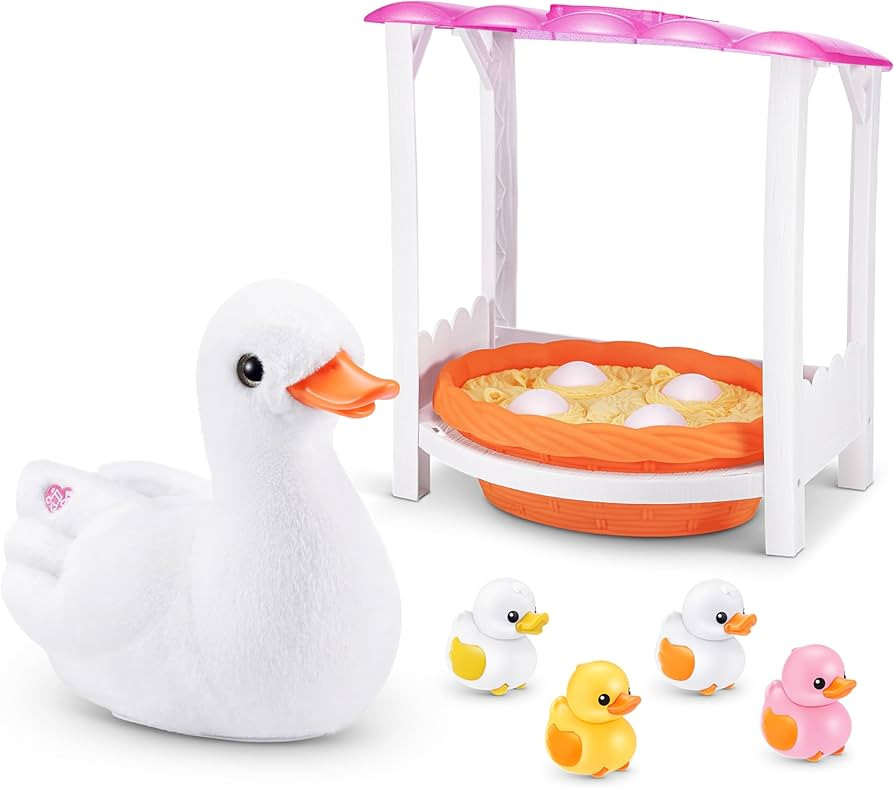 Pets Alive Mommy Duck & Baby Surprise by ZURU Nurturing Play Surprise Hatching Interactive Girls'... | Amazon (US)