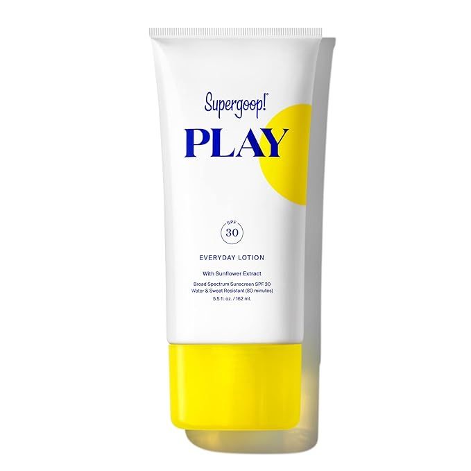 Supergoop! PLAY Everyday SPF 30 Lotion, 5.5 oz - Reef-Friendly, Broad Spectrum Sunscreen for Sens... | Amazon (US)