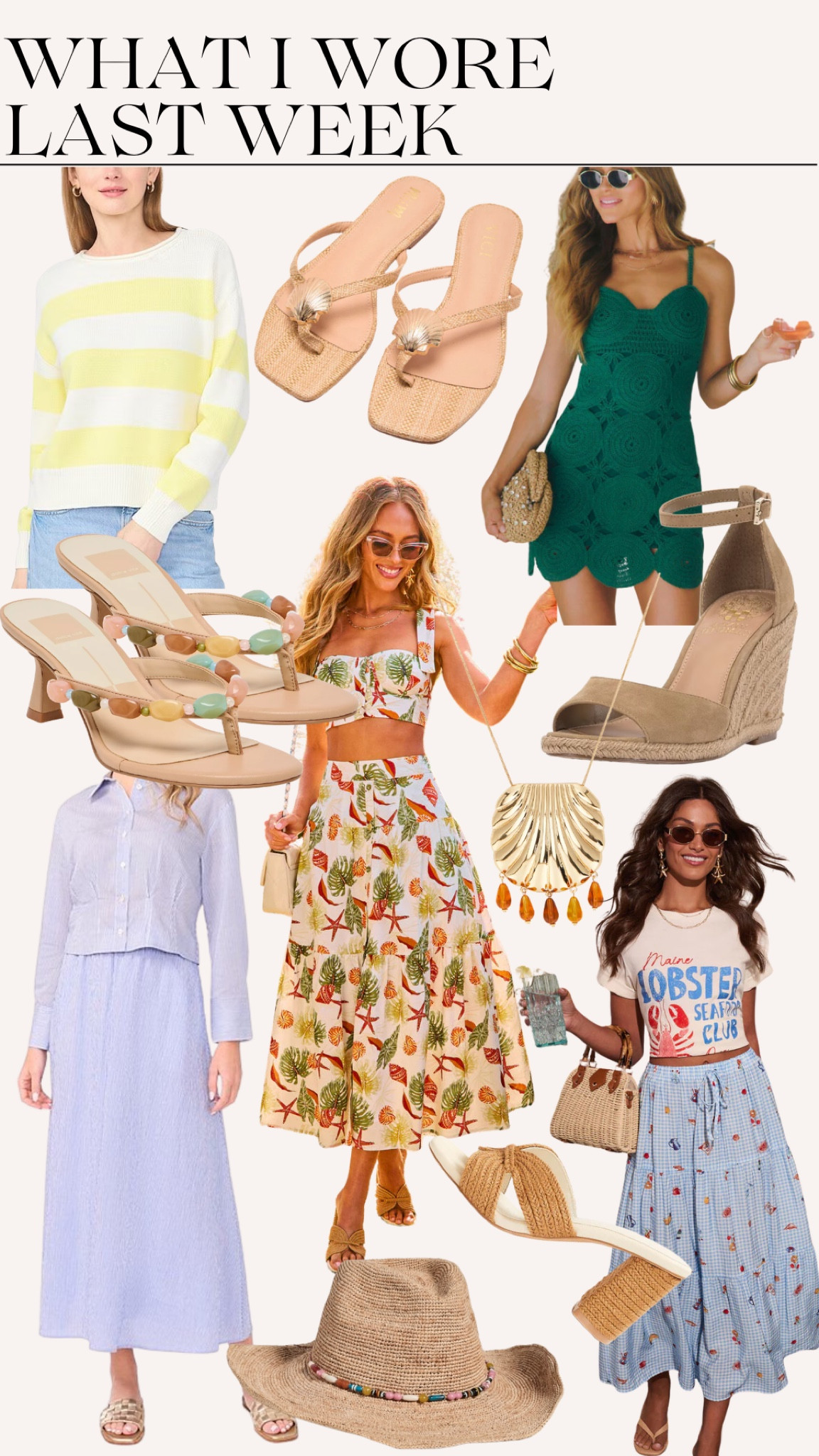 What I wore last week! Tropical beach vacation vibes ☀️⛱️💗

#LTKSwim #LTKSeasonal #LTKootd