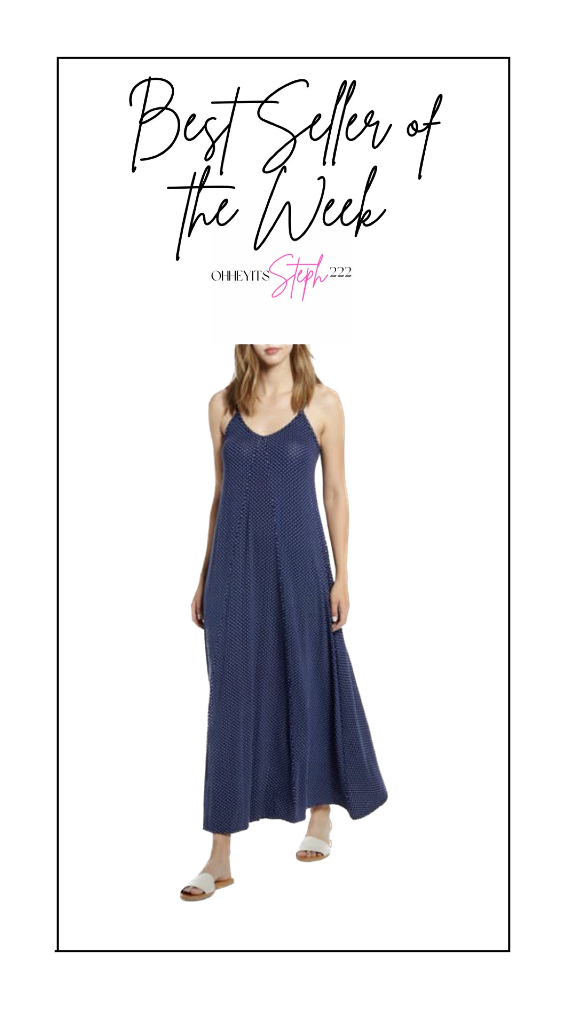 Best seller of the week - loveappella maxi slip dress 

#LTKwedding #LTKunder100 #LTKstyletip