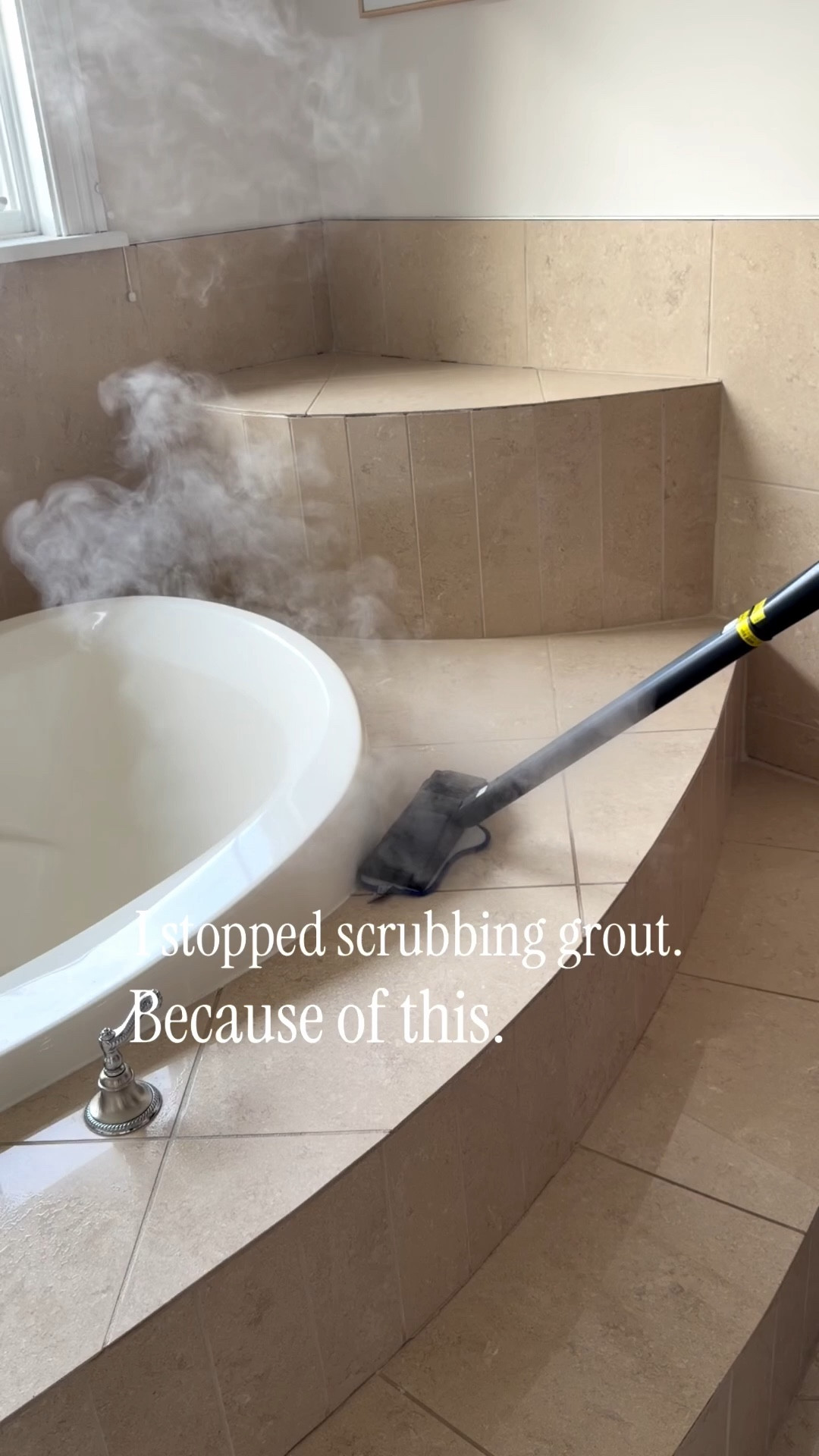 If you have tile, this steam cleaner is worth it.
No chemicals, no scrubbing, and I use it weekly in every bathroom.

Linked here.


#LTKSpringSale #LTKHome #LTKSaleAlert