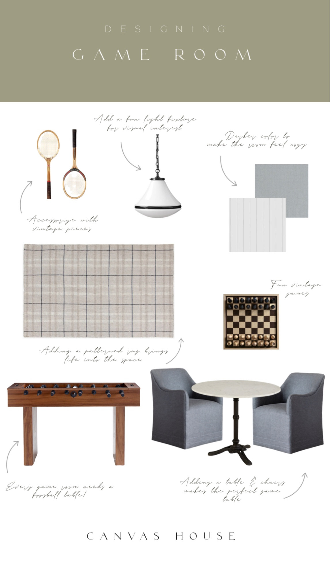 Everything you need for the perfect game room! 