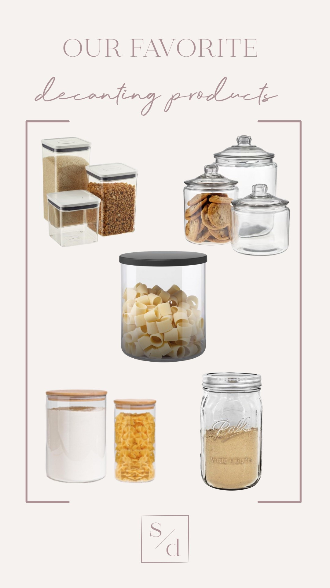 Decanting is our favorite hack for organization! 

#LTKActive #LTKStyleTip #LTKFestival