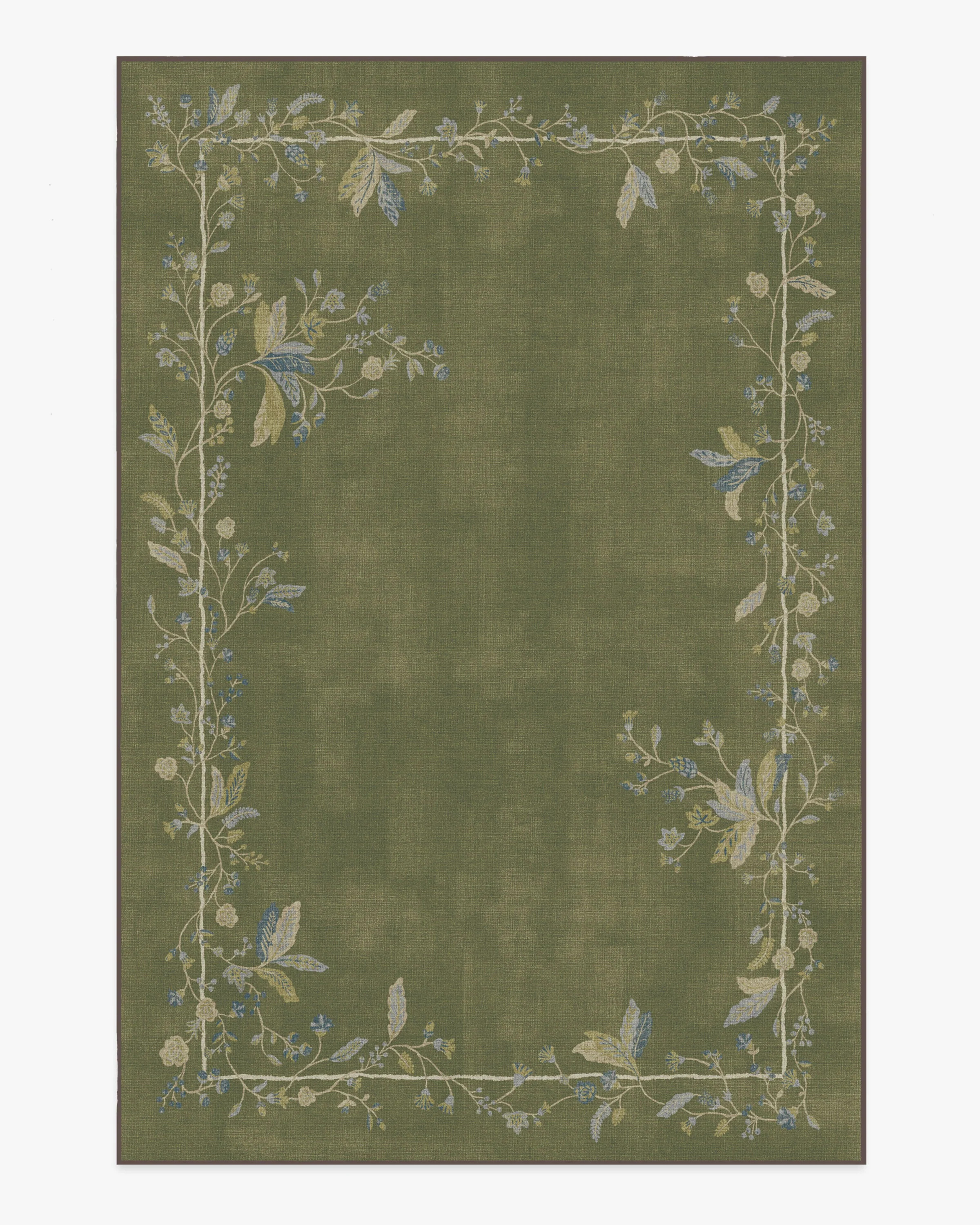 Daphne Olive Green Rug | Ruggable