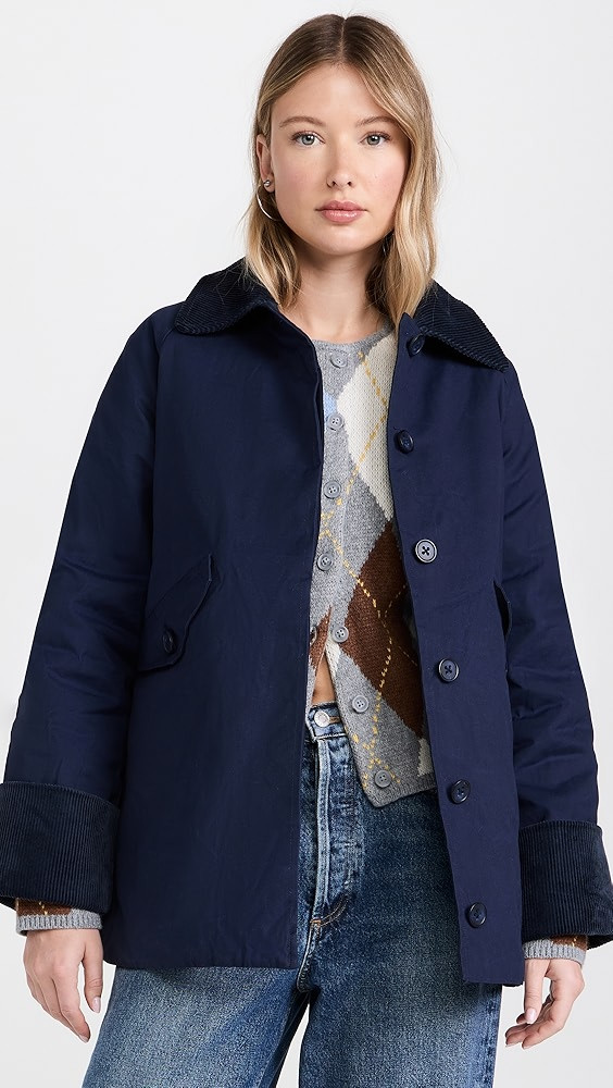 ALIGNE Betty Reversible Wax Coat | Shopbop | Shopbop