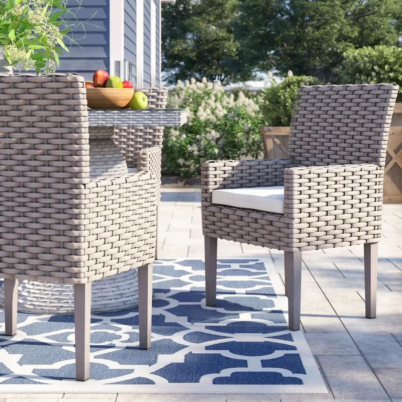 Rockport Patio Dining Chair with Cushion | Wayfair North America