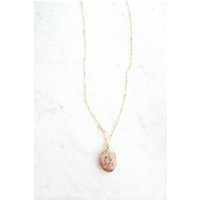 Locket Necklace For Girlfriend | Gift Ideas Gold Plated Oval On Long Chain 32 Inch Flower Engraving | Etsy (US)