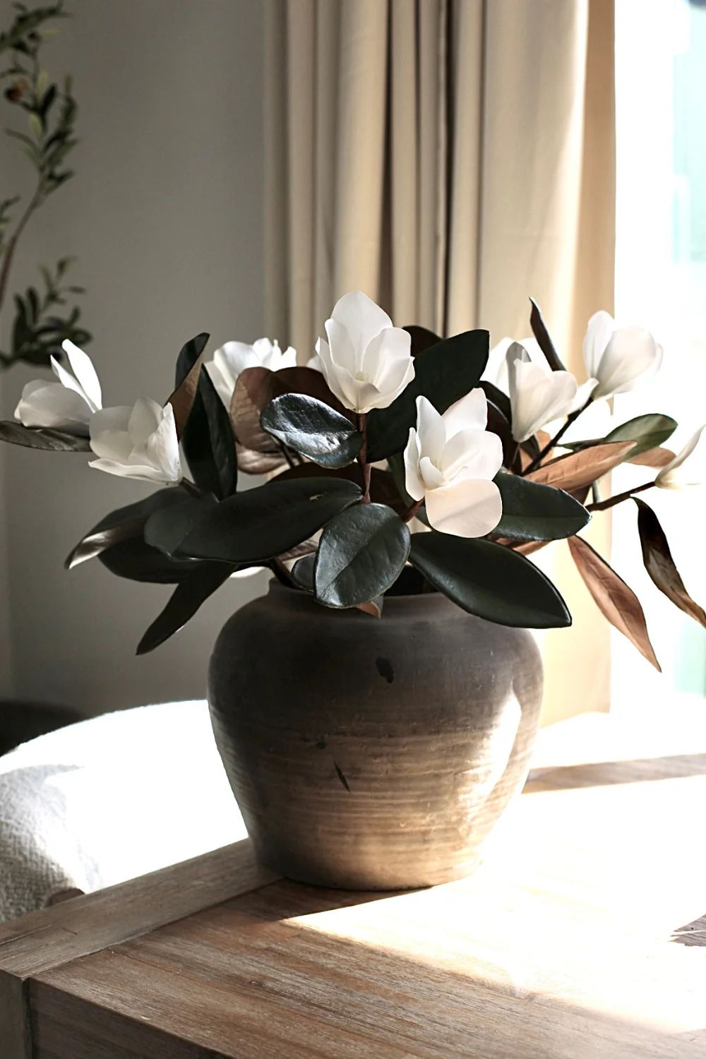 Magnolia Faux Flowers with Leaves | Luxe B Co