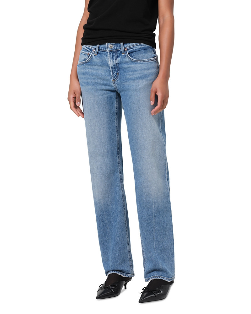 Agolde Low Rise Slim Leg Jeans in Kindle | Bloomingdale's (US)